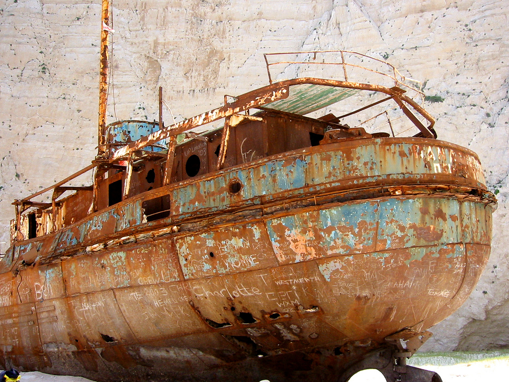  Shipwreck plaža Zakintos 